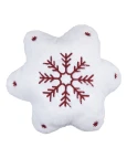 Almofada Natalina Floco de Neve - 46x41cm