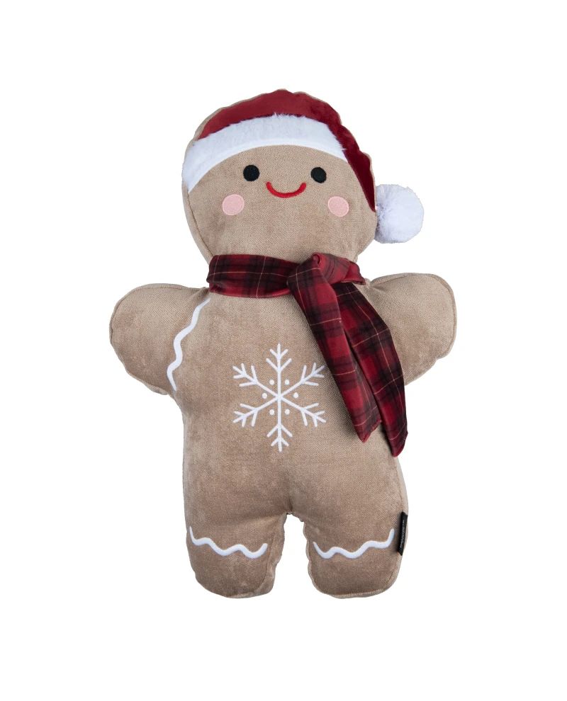 Almofada Natalina Ginger Bell - 37x52cm