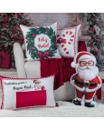 Almofada Natalina Papai Noel - 35x58cm