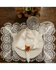 Americano com Guipure - 36 x 50cm