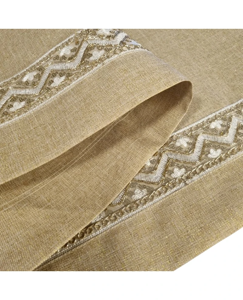 Caminho de Mesa Fios Dourados - 0,45x0,90cm