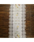 Caminho de Mesa com Guipure - Coelhos 0,40 x 1,40m