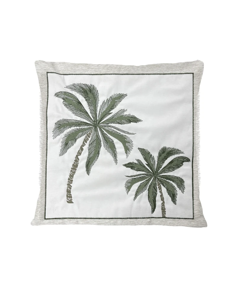 Capa de Almofada Concept Coqueiros - Verde 50x50cm