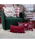 Capa de Almofada Natalina - Feliz Natal 50x50cm
