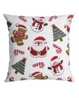 Capa de Almofada Natalina - Motivos Natalinos 43x43cm
