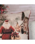 Capa de Almofada Natalina - Papai Noel 43x43cm