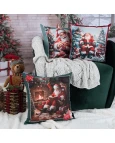 Capa de Almofada Natalina - Papai Noel 43x43cm