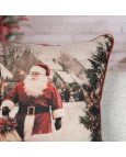Capa de Almofada Natalina - Papai Noel 43x43cm