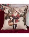 Capa de Almofada Natalina - Papai Noel 43x43cm