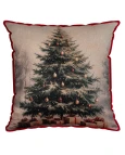 Capa de Almofada Natalina - Pinheirinho 43x43cm