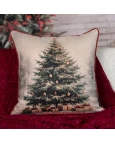Capa de Almofada Natalina - Pinheirinho 43x43cm