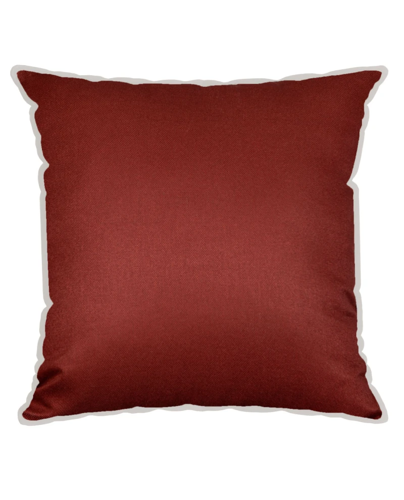 Capa de Almofada Natalina - Vermelha 43x43cm