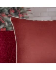 Capa de Almofada Natalina - Vermelha 43x43cm
