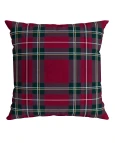 Capa de Almofada Natalina Xadrez - 50x50cm