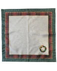 Guardanapo Natalino - Afeto e Tradição kit com 2 unidades 0,40x0,40cm