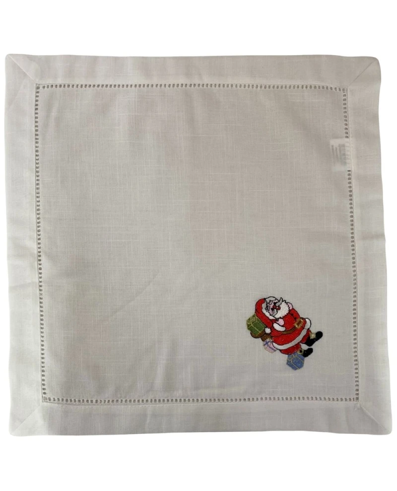 Guardanapo Natalino Off-white - 0,45x0,45cm