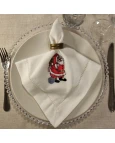 Guardanapo Natalino Off-white - 0,45x0,45cm