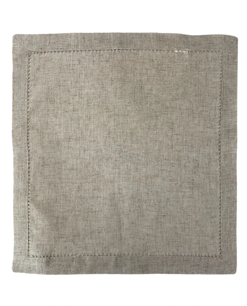 Guardanapo de Linho Bege - 0,45x0,45cm