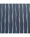 Liganete Crepada Listrada Marinho - 95% Poliéster 5% Elastano 1,50 Largura