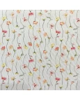 Oxfordine Estamapado Floral fundo branco - 100% Poliéster 1,50 Largura