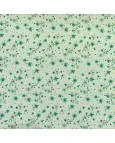 Oxfordine Estampado Floral fundo verde - 100% Poliéster 1,50 Largura