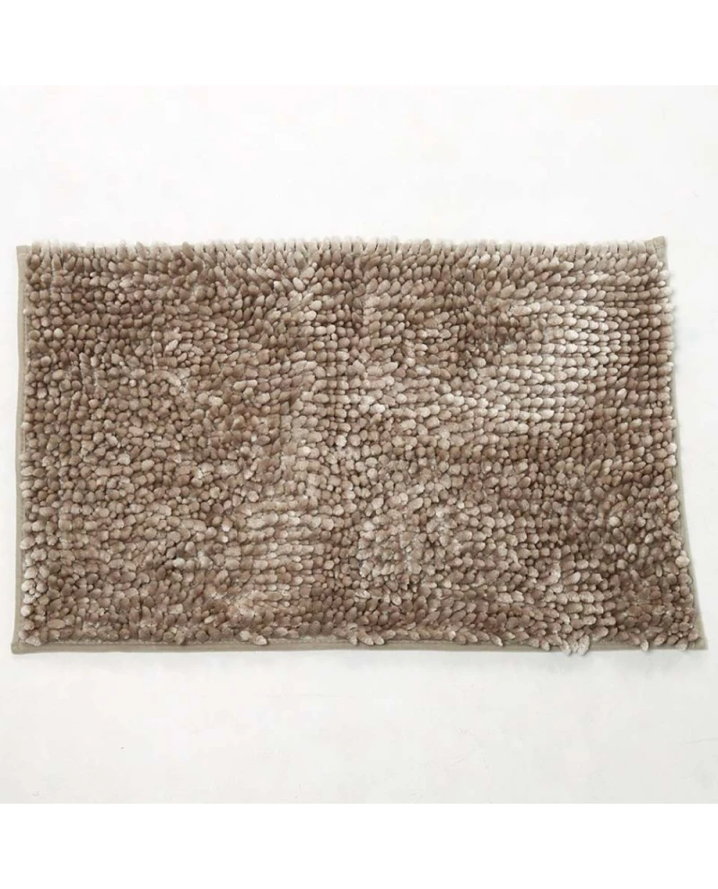 TAPETE BANHEIRO SHAGGY DELUXE PRATA 45X70CM