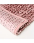 TAPETE BANHEIRO SHAGGY DELUXE ROSE 60X90CM