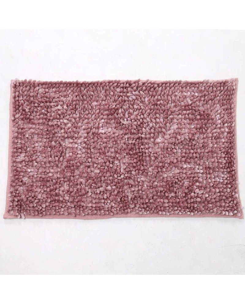 TAPETE BANHEIRO SHAGGY DELUXE ROSE 60X90CM