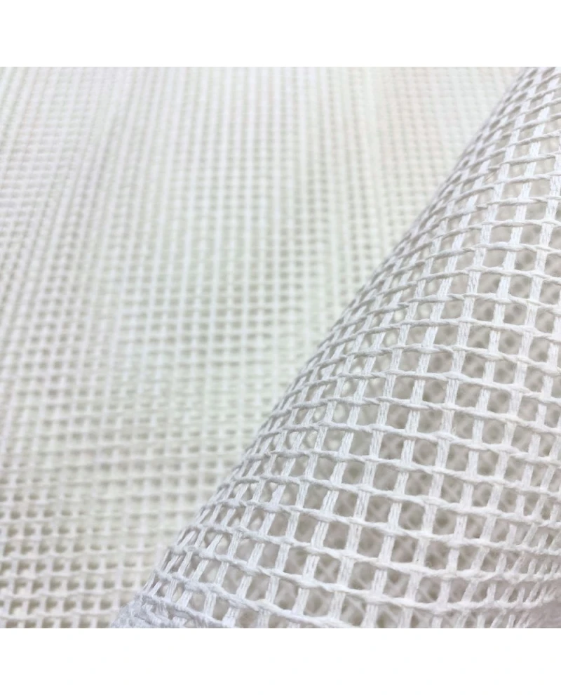 Talagarça Grossa Branca - 100% Algodão 1,40 Largura