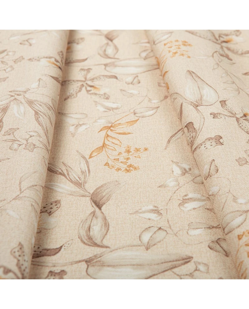 Tecido Impermeável Acquablock Interno Florata Bege