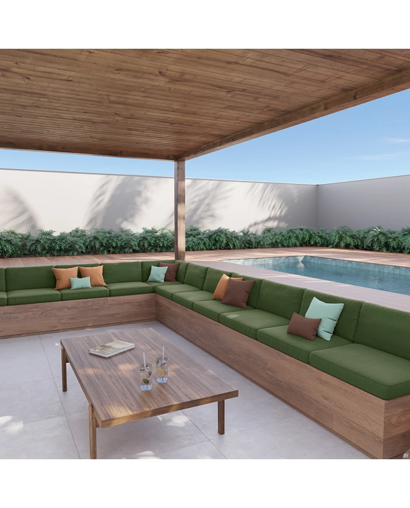 Tecido Impermeável Acquablock Interno Garbo Sálvia