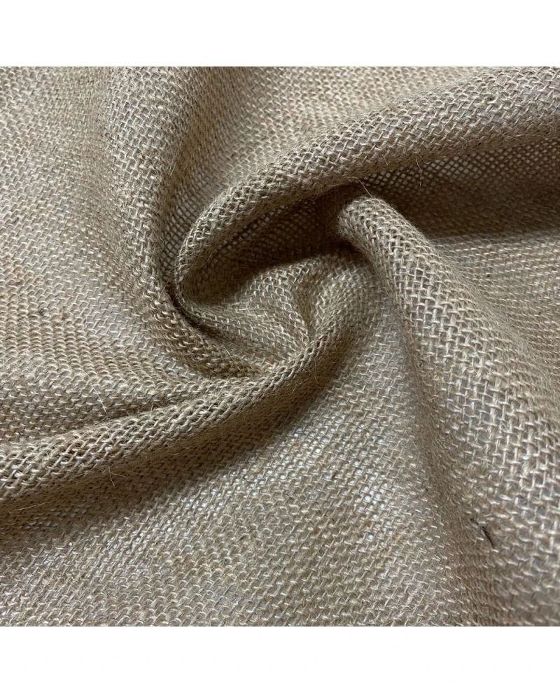 Tecido Juta Fechada Cru - 100% Juta 1,00 Largura