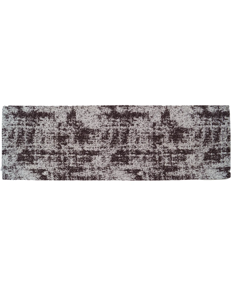 TRILHO CARRARA MARROM CAFÉ 100%ALG 47X140CM