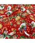 Tricoline Digital Enfeites Natalinos - 100% Algodão 1,50 Lagura