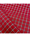 Tricoline Natalino Xadrez - 88% Algodão 12% Poliéster 1,50 Largura
